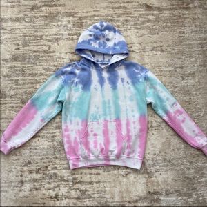 NWT GUESS TIE DYE HOODIE medium